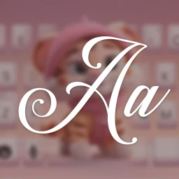 Icono de Fuentes de Teclado: Tema